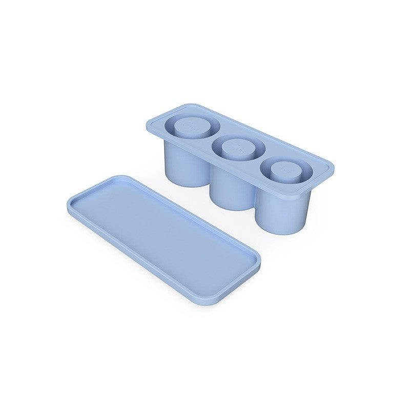 Forma pentru Gheata, Flippy, din Silicon, cuburi de gheata, forme rotunde, inghetare rapida, 20.7 x 8.4 x 6.5 cm