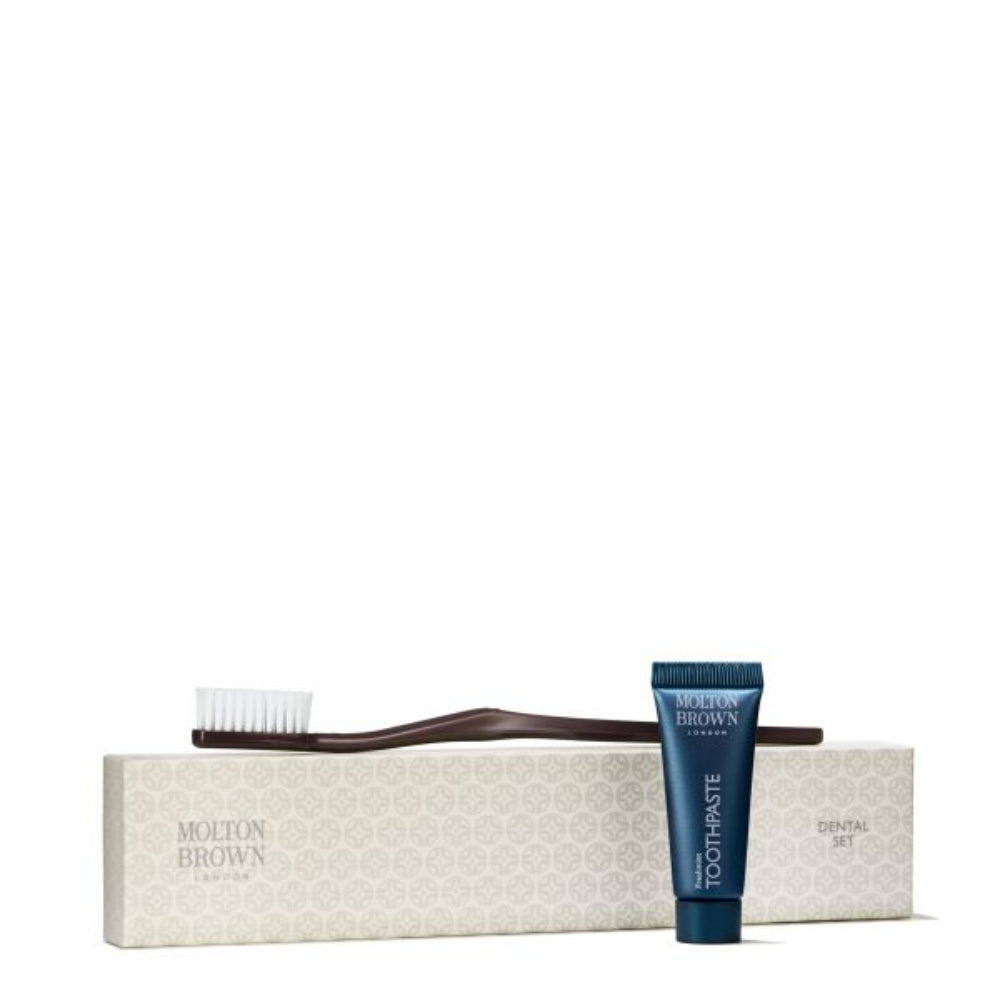 Dental Kit Luxury Collection Set Molton Brown: Molton Brown, Toothbrush + Molton Brown, Refreshing, Toothpaste - Olmarkt