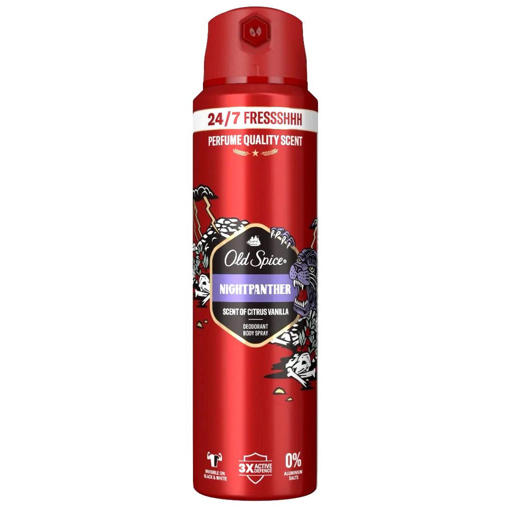 Deodorant, Old Spice, 200 ml Nightpanther