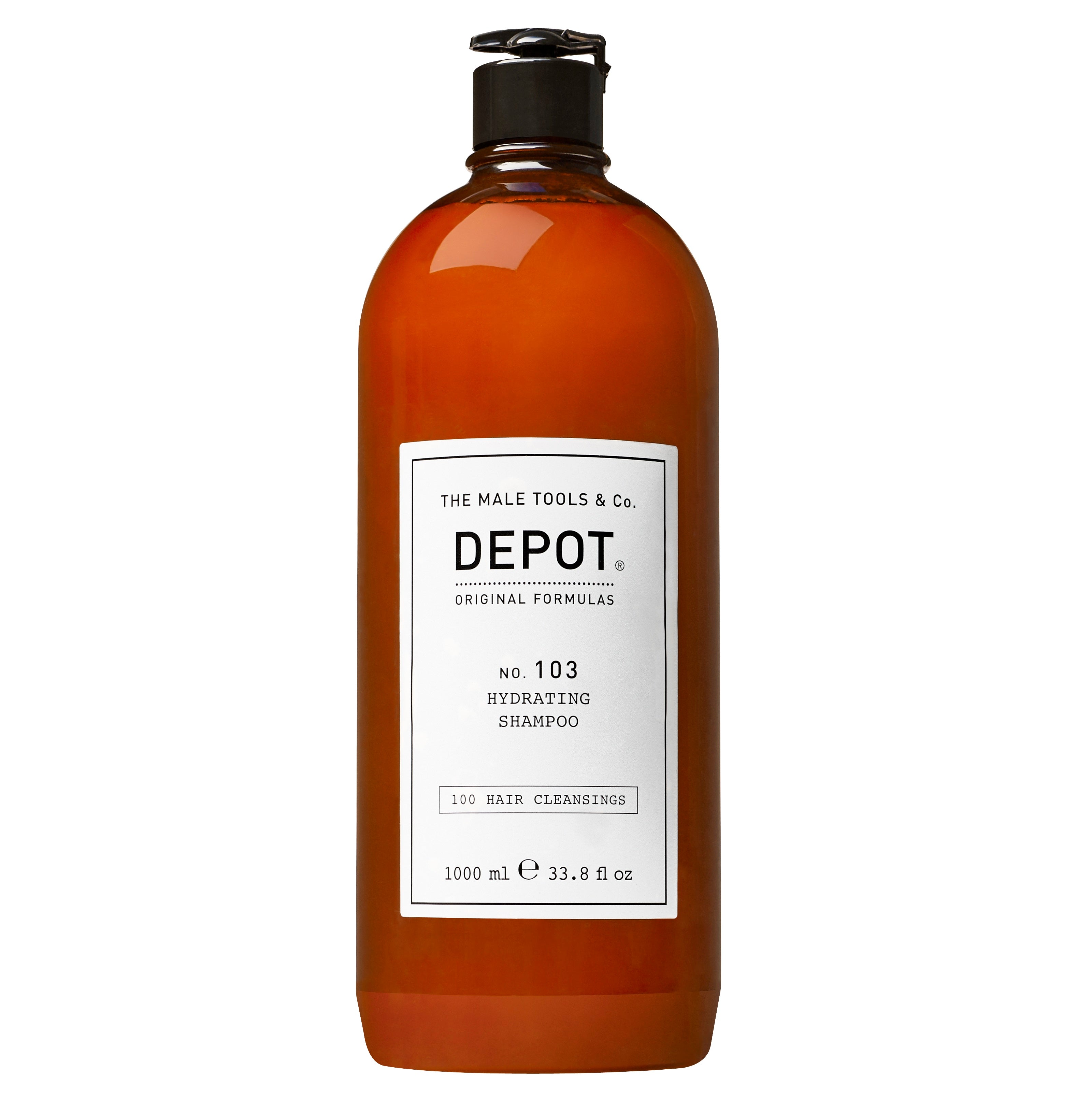 Depot, 100 Hair Cleansing No. 103, Provitamina B5, Șampon pentru păr, Pentru hidratare, 1000 ml - Olmarkt