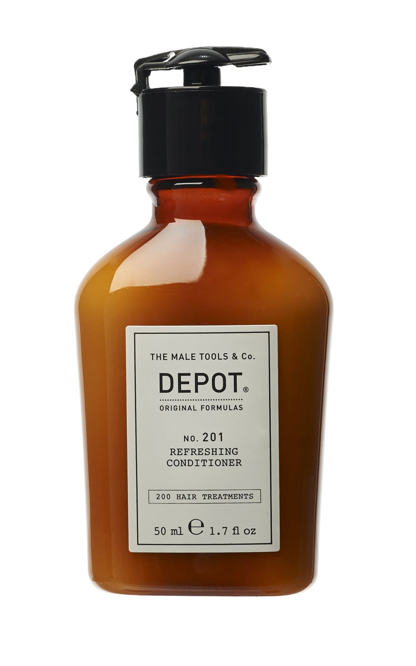 Depot, 200 Hair Treatments No. 201, Complex botanic, Balsam de păr, Pentru hidratare, 50 ml