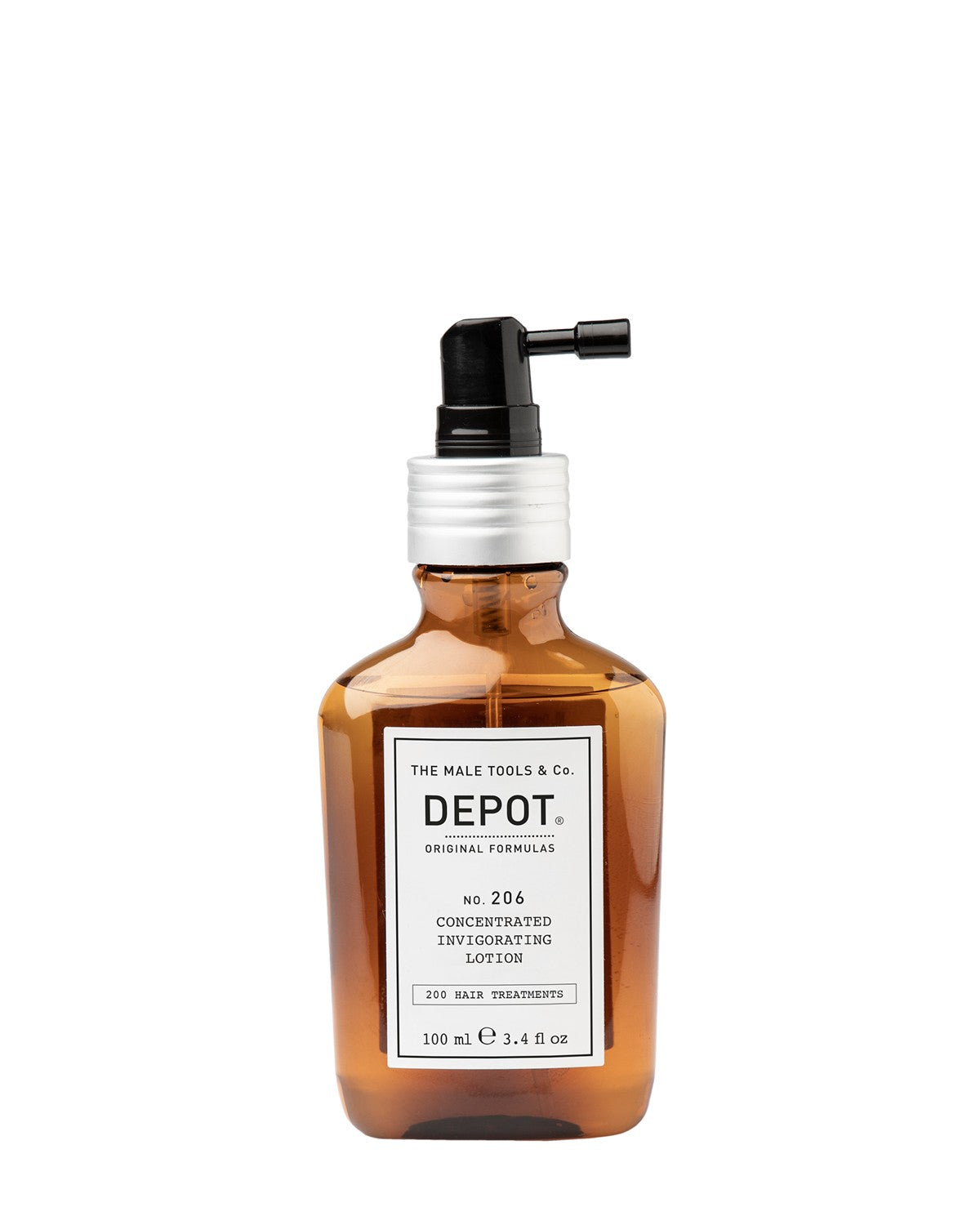 Depot, 200 Hair Treatments No. 206, Tratament cu loțiune pentru păr, Înviorător, 100 ml