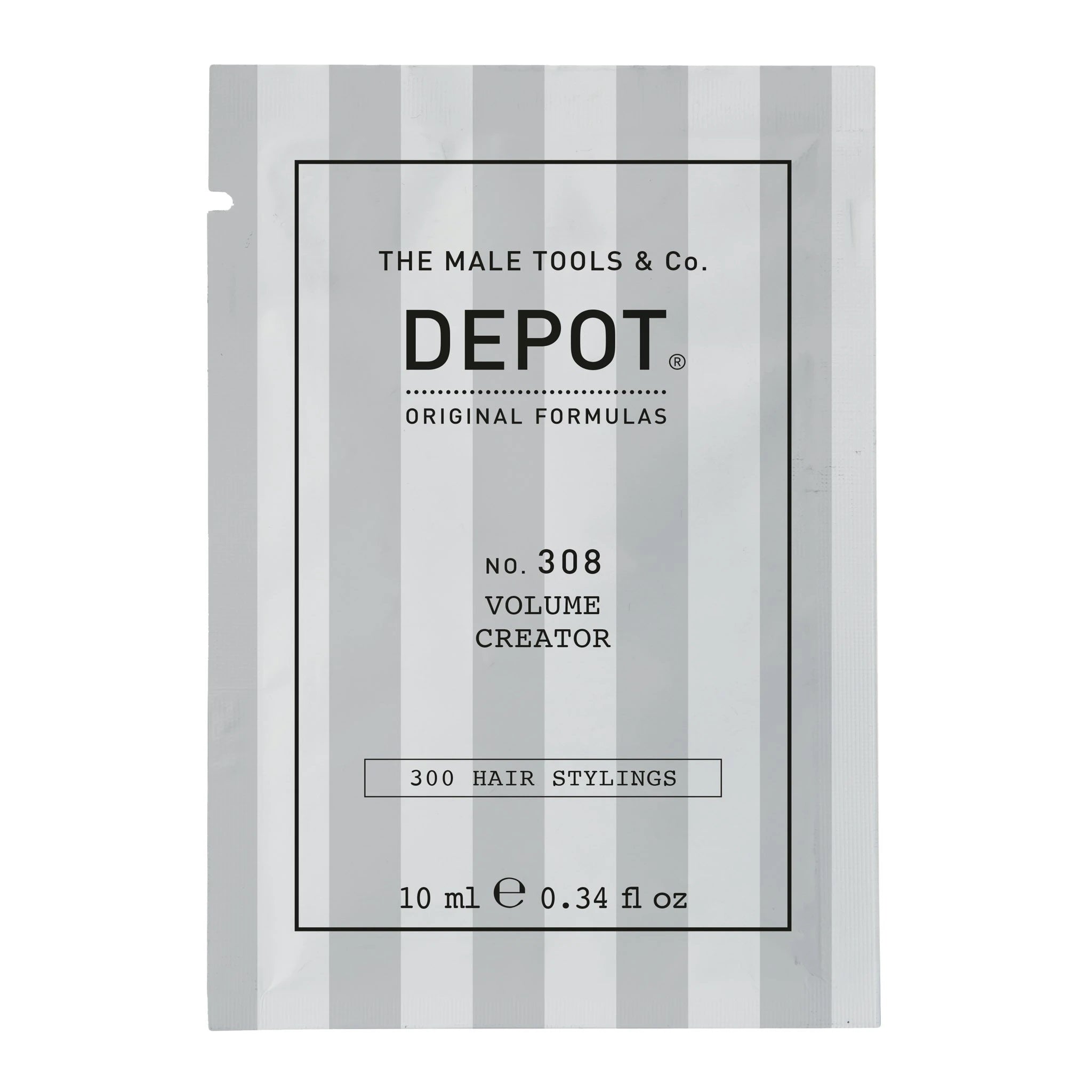 Depot, 300 Hair Stylings No. 308, Filtru UV, Gel de coafat, Pentru volum, Fixare medie, 10 ml - Olmarkt
