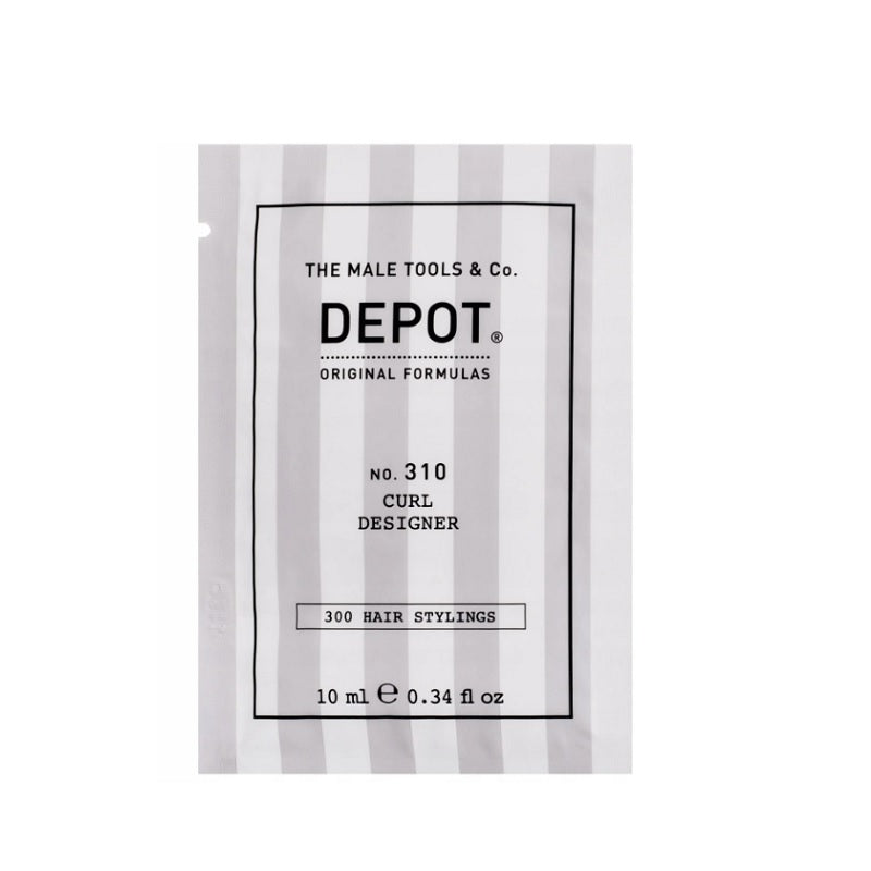 Depot, 300 Hair Stylings No. 310, Filtru UV, Cremă de coafat, Fixare flexibilă, 10 ml - Olmarkt