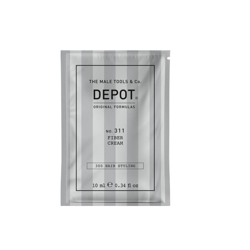 Depot, 300 Hair Stylings No. 311, Filtru UV, Cremă de coafat, Fixare medie, 10 ml