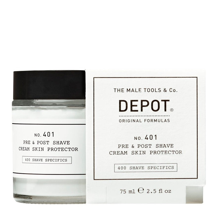 Depot, 400 Shave Specifics No. 401, Calmant, Cremă de bărbierit înainte și după, 75 ml - Olmarkt
