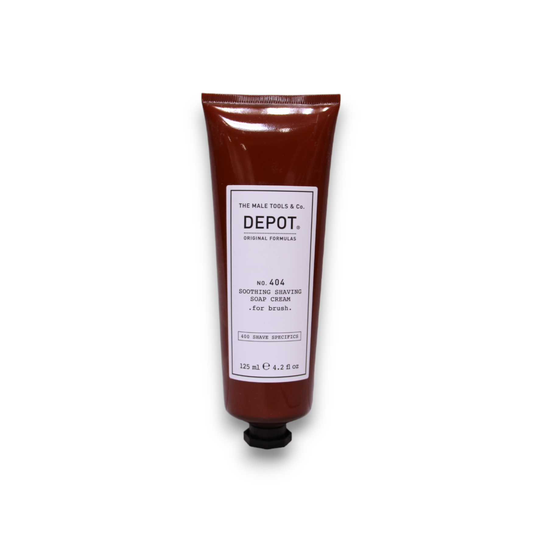 Depot, 400 Shave Specifics No. 404 , Alantoină, Calmant, Cremă de săpun de bărbierit, 125 ml - Olmarkt