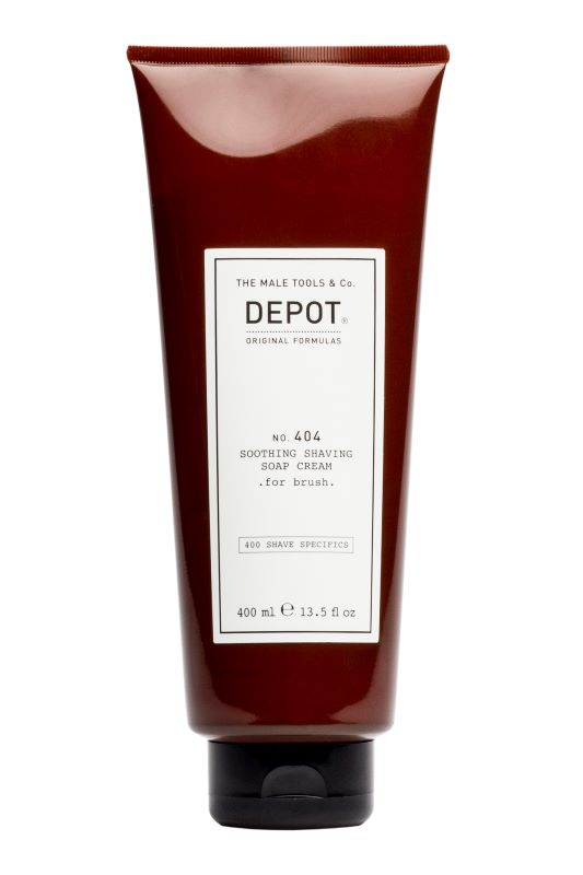 Depot, 400 Shave Specifics No. 404 , Alantoină, Calmant, Cremă de săpun de bărbierit, 400 ml - Olmarkt