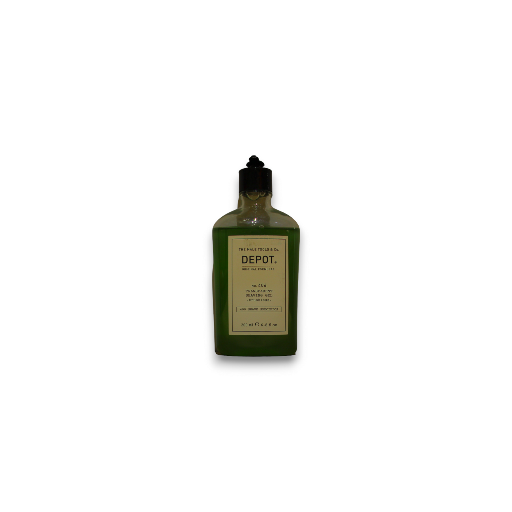 Depot, 400 Shave Specifics No. 406, Mentol, Înmuiere și reîmprospătare, Gel de ras, 200 ml - Olmarkt