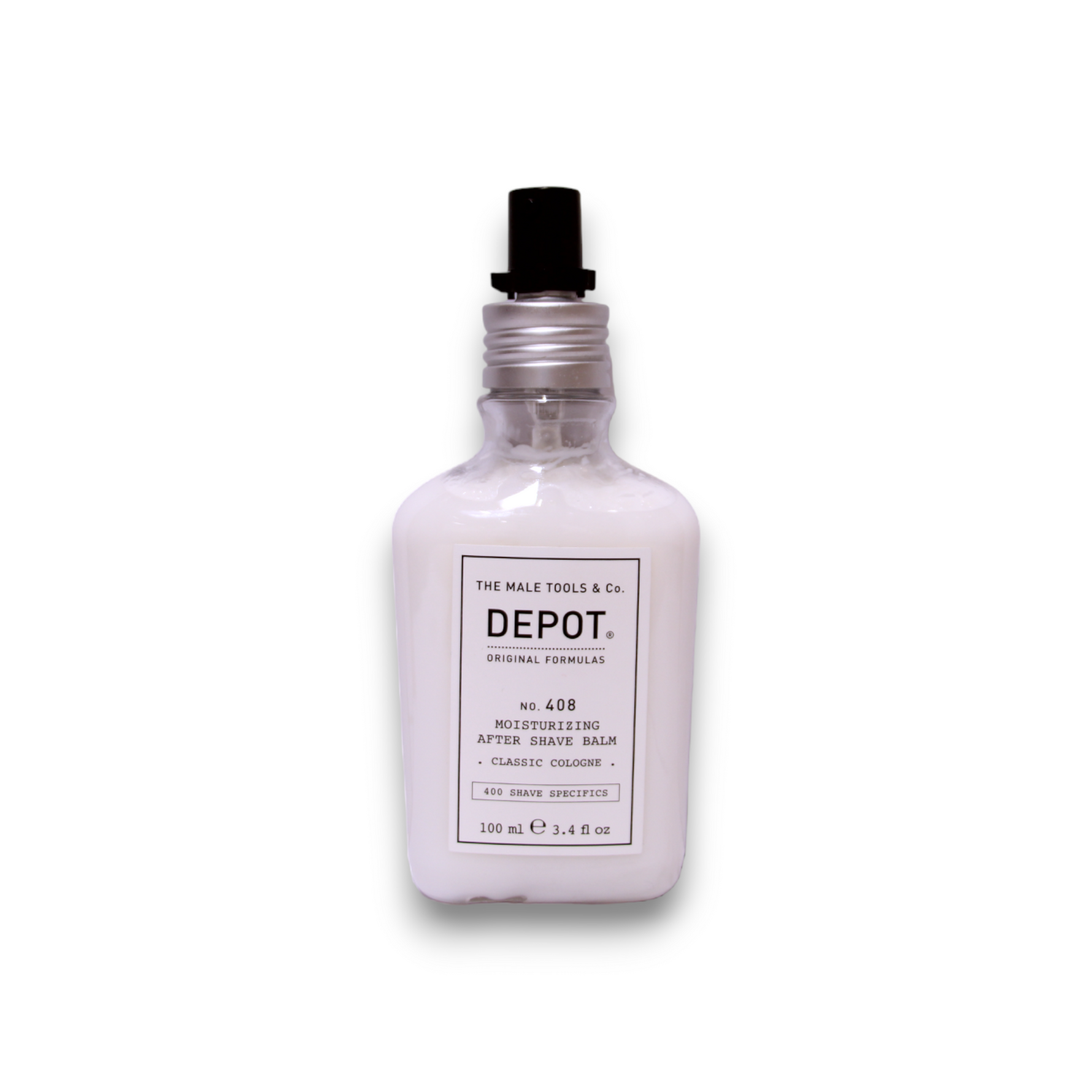 Depot, 400 Shave Specifics No. 408, Cologne Clasic, Hidratant, Balsam după bărbierit, 100 ml