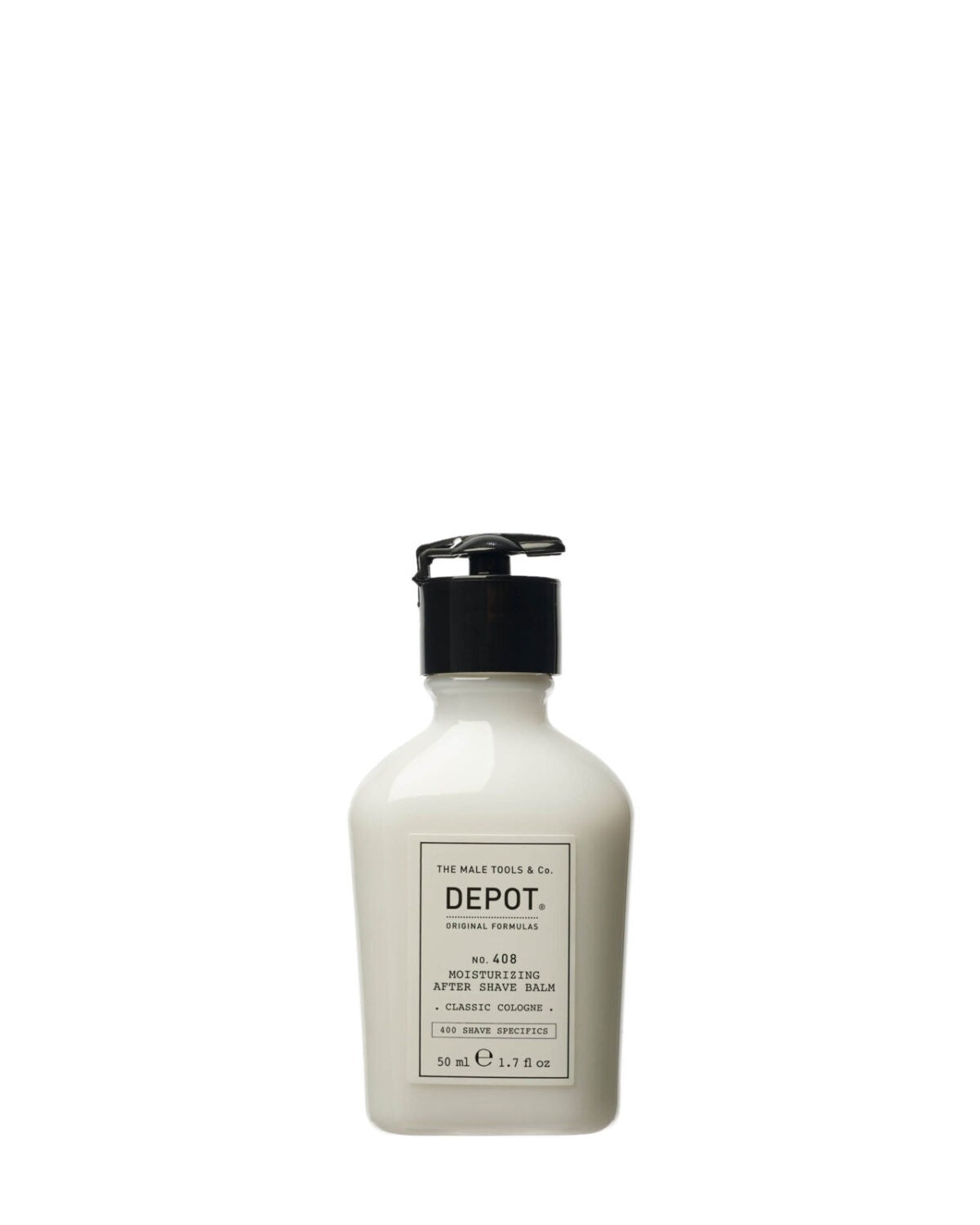 Depot, 400 Shave Specifics No. 408, Cologne Clasic, Hidratant, Balsam după bărbierit, 50 ml - Olmarkt