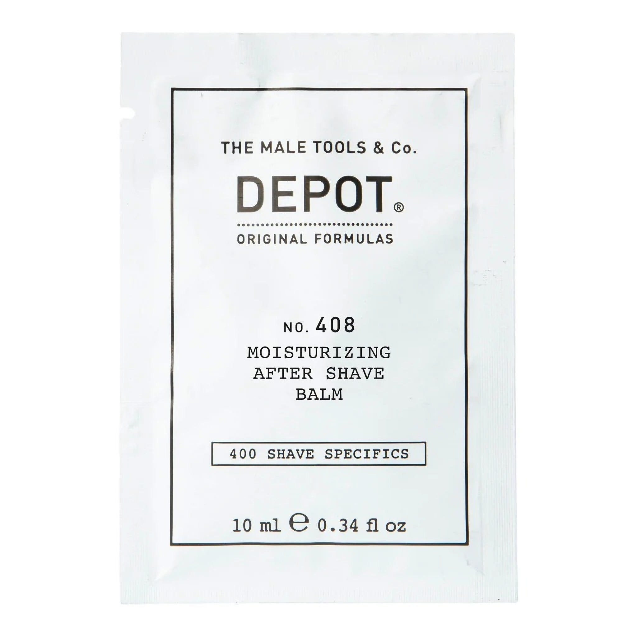 Depot, 400 Shave Specifics No. 408, Cologne Clasic, Hidratant, Balsam după bărbierit, 10 ml - Olmarkt