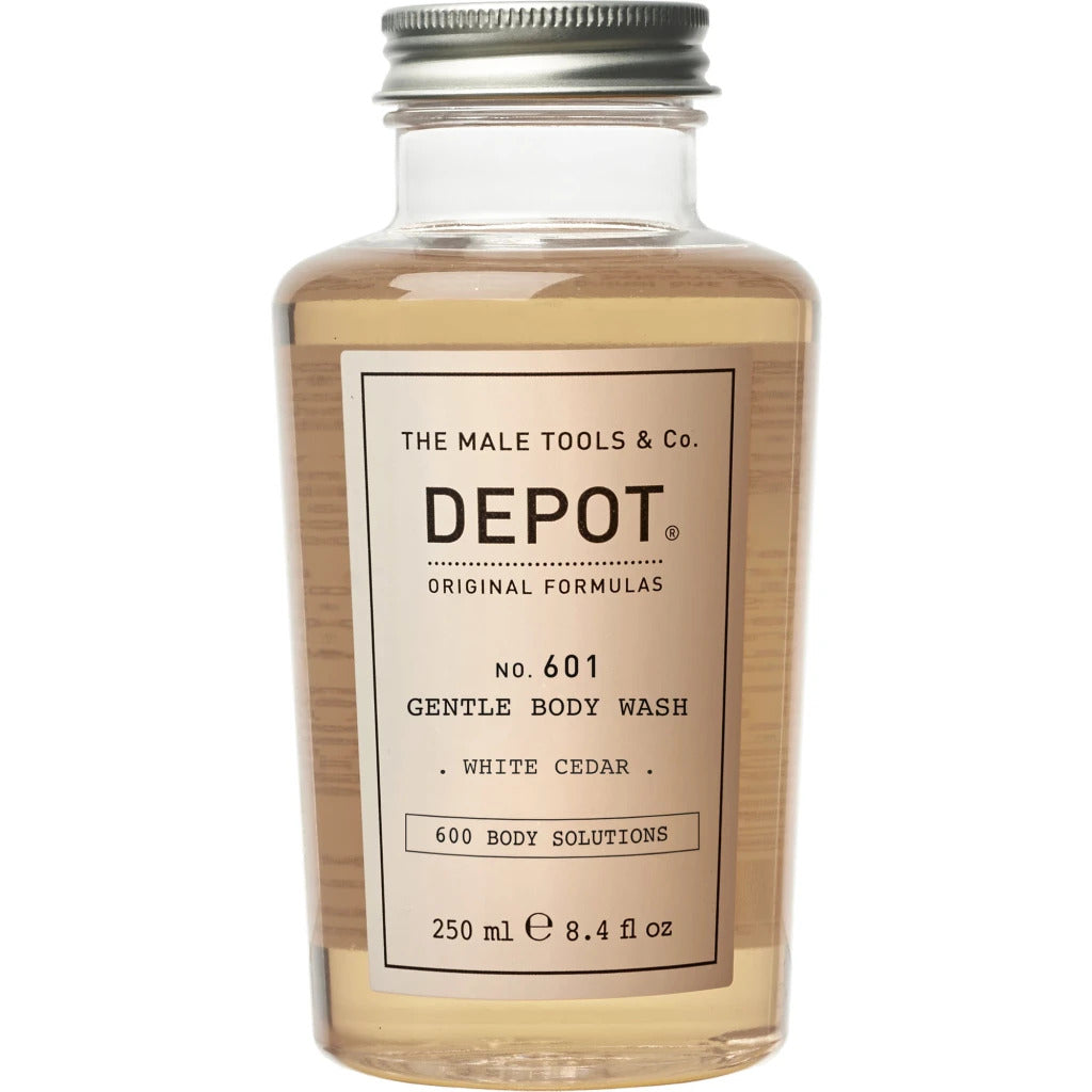Depot, 600 Body Solutions No. 601, Complex botanic, Curățare, Cedru alb, Gel de duș, 250 ml - Olmarkt