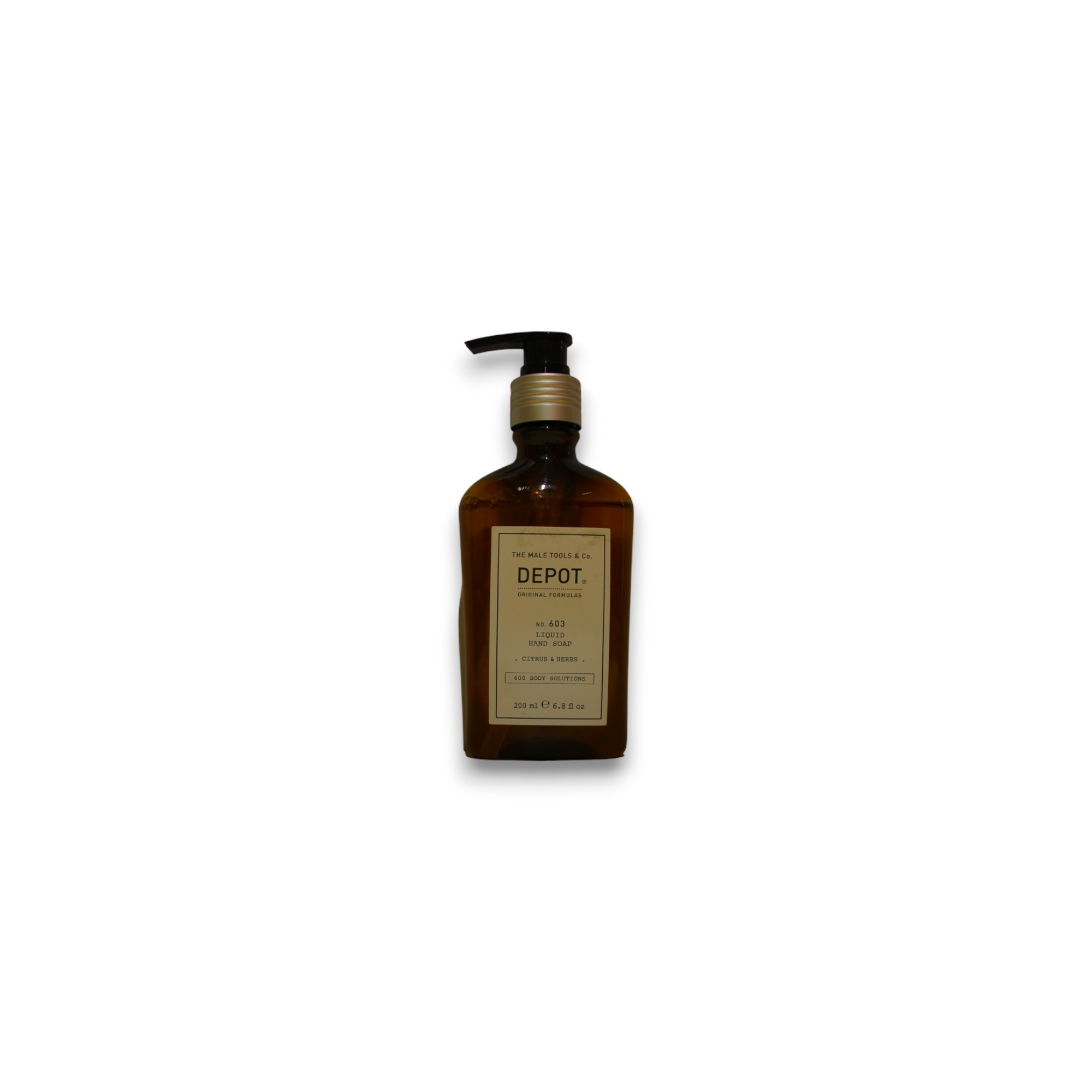 Depot, 600 Body Solutions No. 603, Citrice și ierburi, Sorbitol, Curățare, Săpun lichid, Pentru mâini, 200 ml - Olmarkt