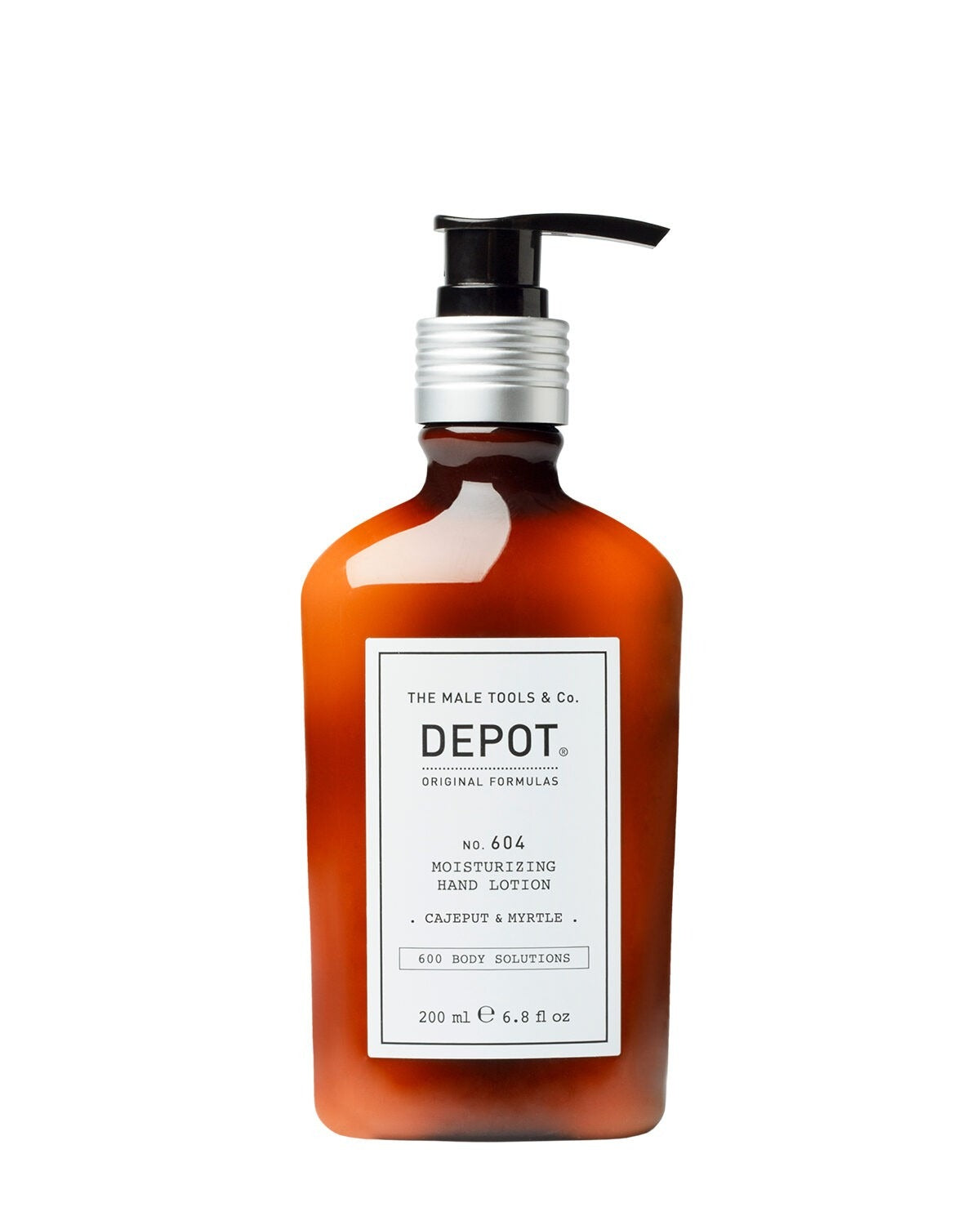 Depot, 600 Body Solutions No. 604, Glicerină, Hidratant, Zi, Cajeput și Mirt, Loțiune, Pentru mâini, 200 ml - Olmarkt