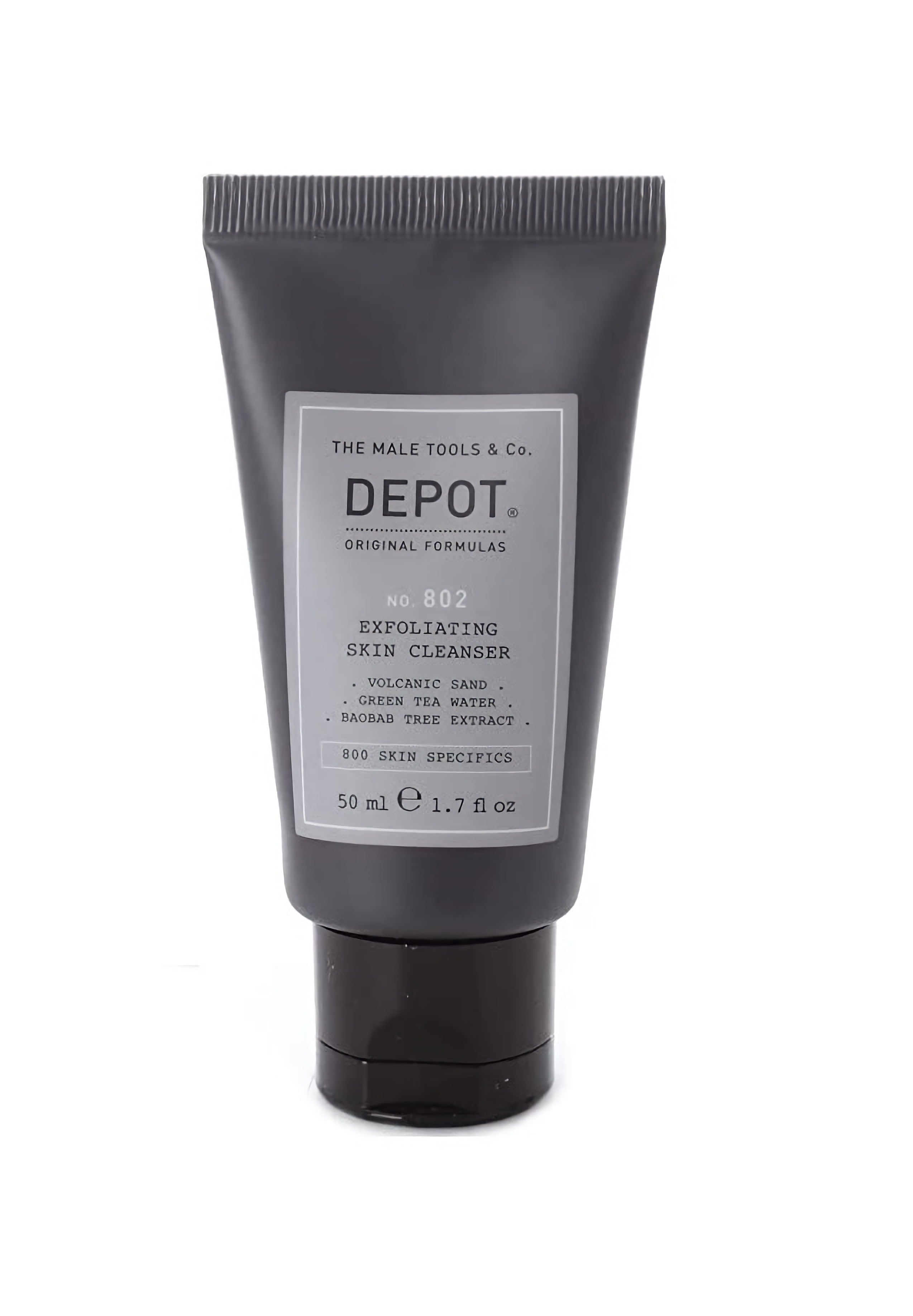 Depot, 800 Skin Specifics No. 802, Nisip vulcanic, Curățător exfoliant, 50 ml - Olmarkt