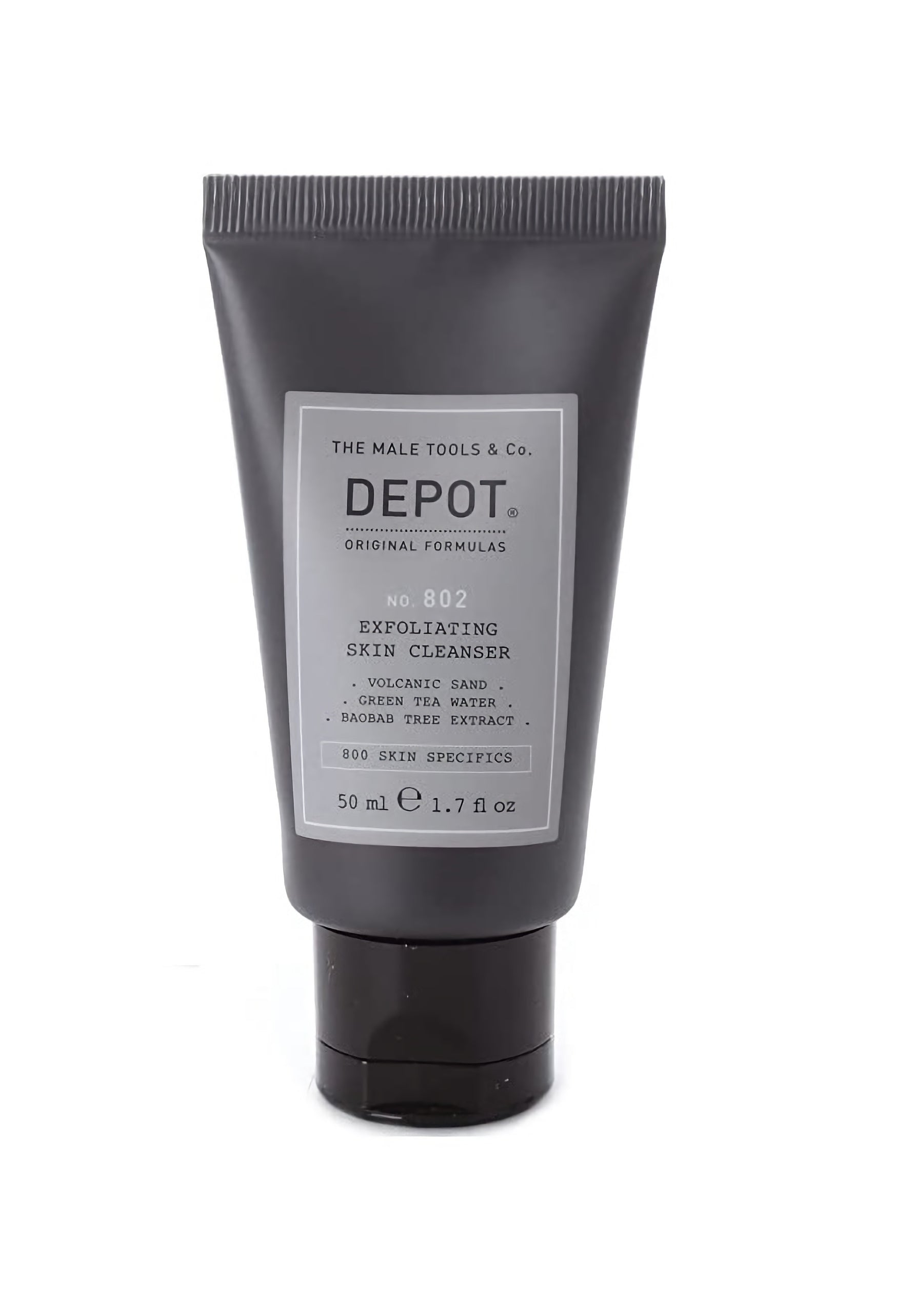 Depot, 800 Skin Specifics No. 802, Nisip vulcanic, Curățător exfoliant, 50 ml - Olmarkt