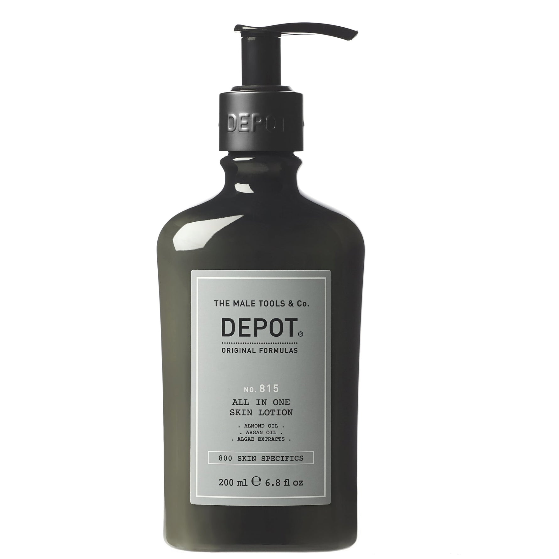 Depot, 800 Skin Specifics No. 815, Ulei de argan, Hidratant, Zilnic, Loțiune, 200 ml