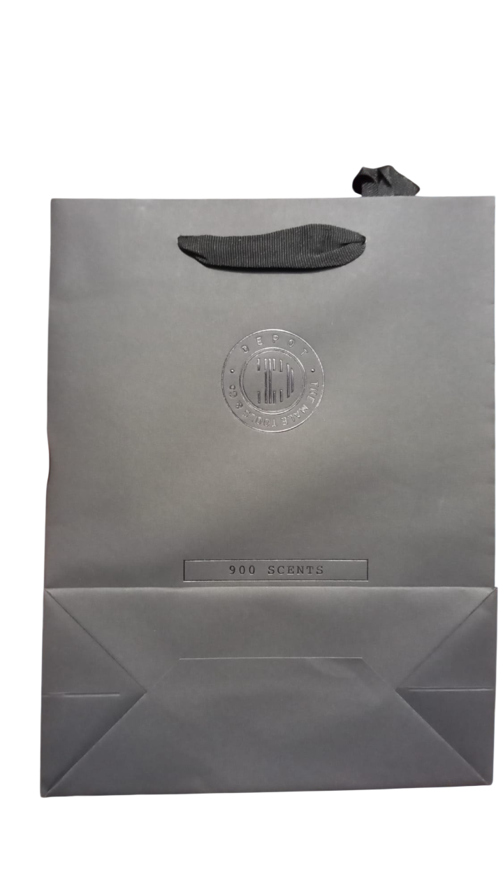 Depot, 900 Scents, Sac de carton GWP, Dark Grey - Olmarkt