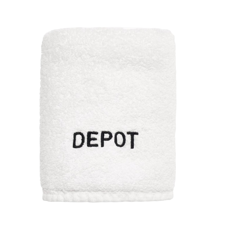 Depot, Accessories No. 716, Prosop Textil de Salon, Alb, 40 x 80 cm - Olmarkt