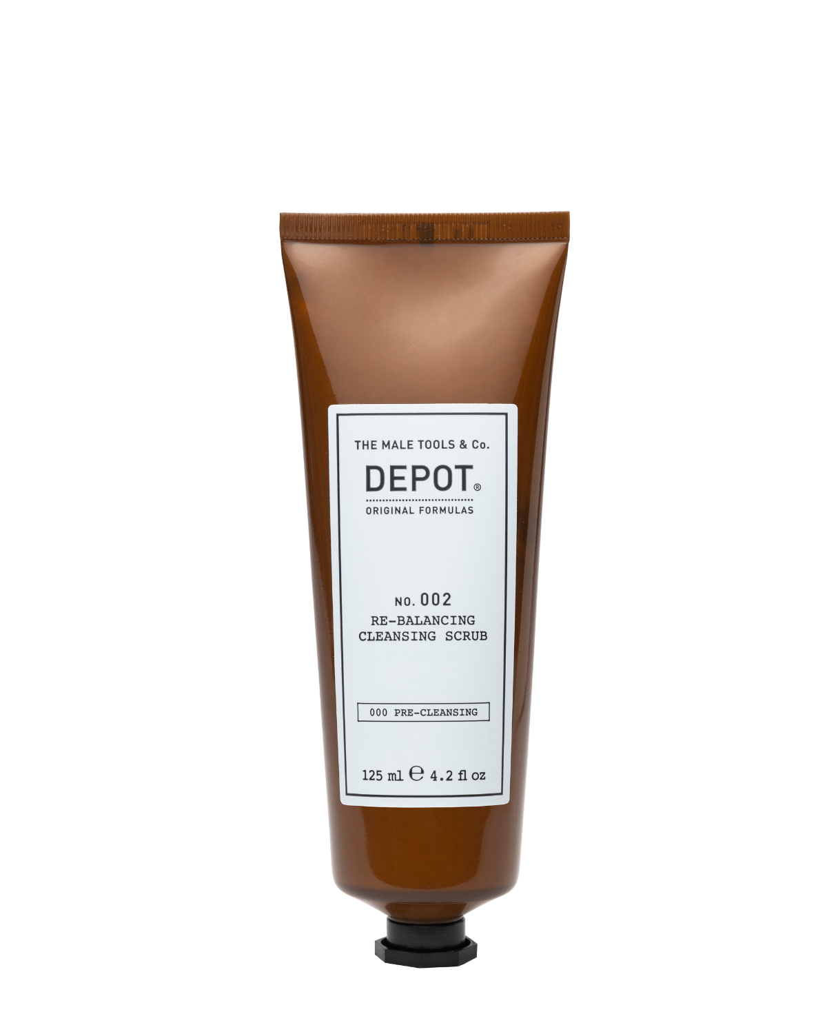 Depot,  No. 002 Re-Balancing, Exfoliere, Scrub de curățare, Pentru scalp, 125 ml - Olmarkt