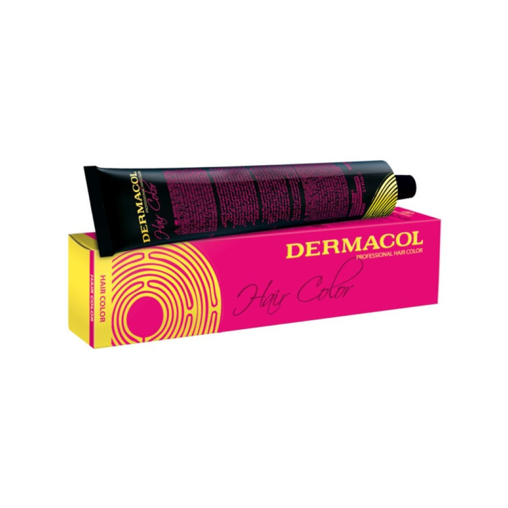 Dermacol, Professional Hair Color, Vopsea permanentă de păr, 5/6 Dark Blond Ash, 60 ml - Olmarkt