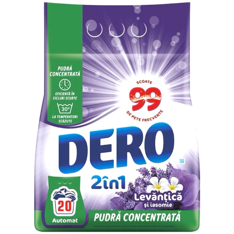 Dero Automat 1.5 kg 2in1 Lavanda