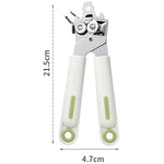 Desfacator de Conserve 3 in 1, Flippy, Instrument pentru Deschis Conserve, Sticle, Otel inoxidabil, Simplu de Utilizat,
