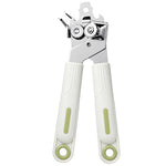 Desfacator de Conserve 3 in 1, Flippy, Instrument pentru Deschis Conserve, Sticle, Otel inoxidabil, Simplu de Utilizat,