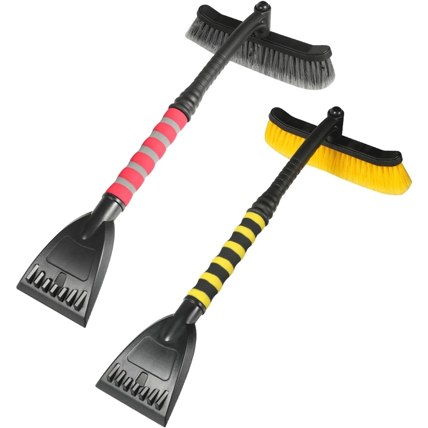 Perie de Zapada cu Racleta pentru Masina, Flippy, Multifunctionala, Rotativa, Demontabila, cu Maner Antiderapant,