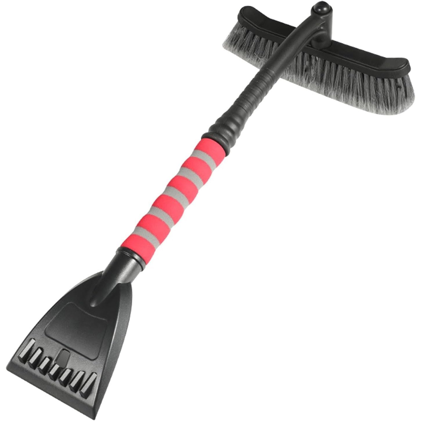 Perie de Zapada cu Racleta pentru Masina, Flippy, Multifunctionala, Rotativa, Demontabila, cu Maner Antiderapant,