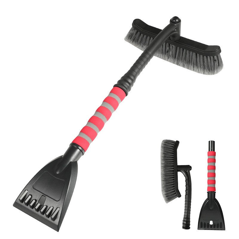 Perie de Zapada cu Racleta pentru Masina, Flippy, Multifunctionala, Rotativa, Demontabila, cu Maner Antiderapant,