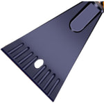 Perie de Zapada cu Racleta pentru Masina, Flippy, Multifunctionala, Demontabila, cu Maner Antiderapant, Aluminiu,