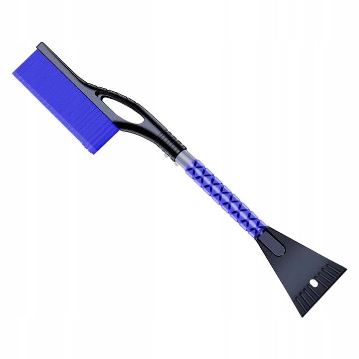 Perie de Zapada cu Racleta pentru Masina, Flippy, Multifunctionala, Demontabila, cu Maner Antiderapant, Aluminiu,