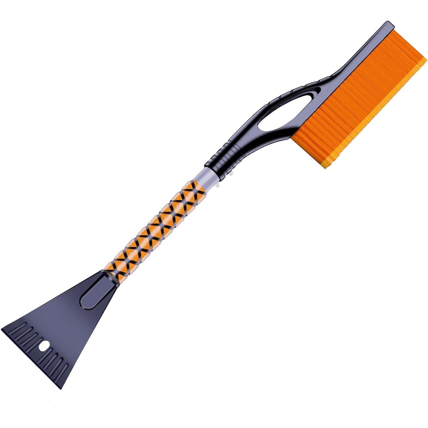 Perie de Zapada cu Racleta pentru Masina, Flippy, Multifunctionala, Demontabila, cu Maner Antiderapant, Aluminiu,