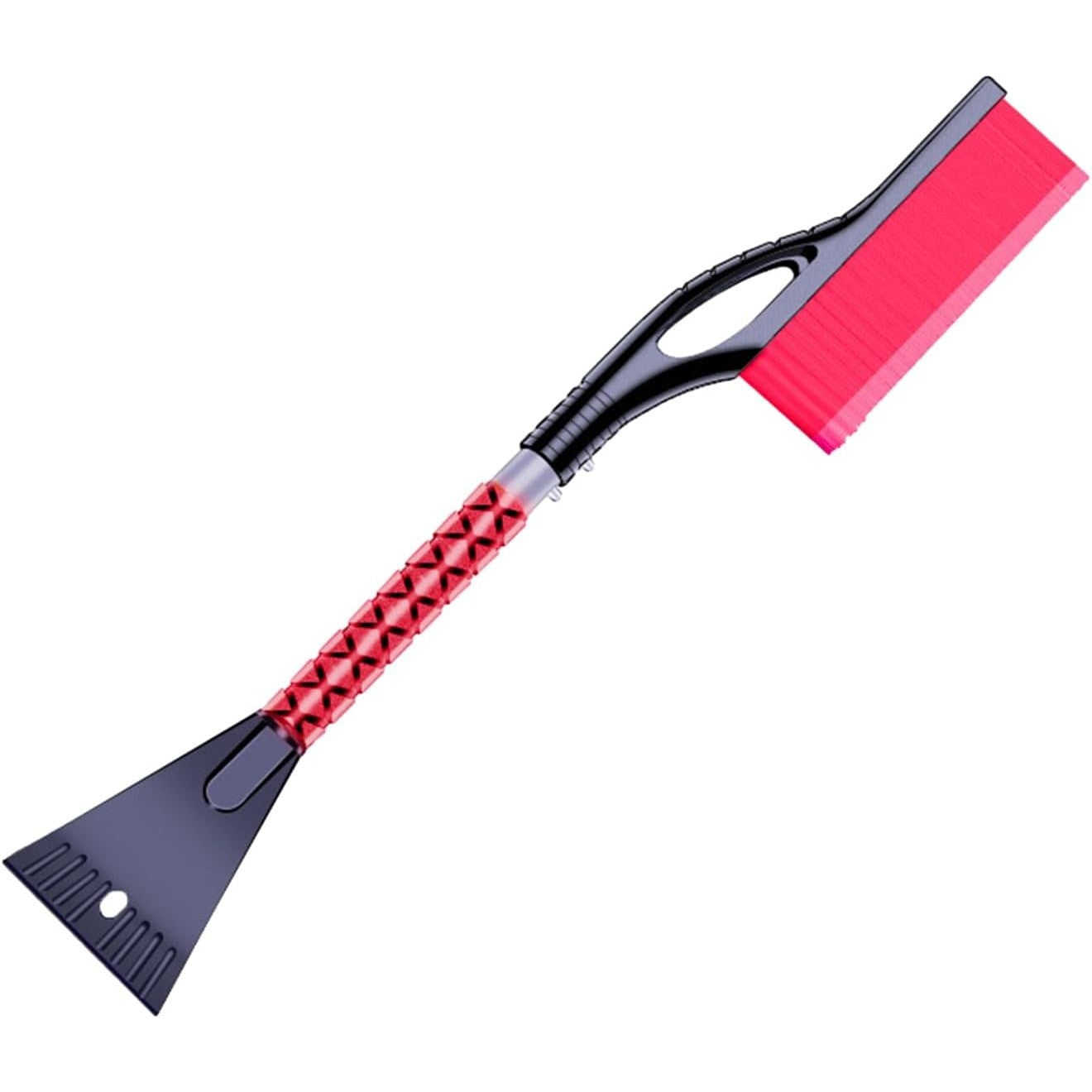 Perie de Zapada cu Racleta pentru Masina, Flippy, Multifunctionala, Demontabila, cu Maner Antiderapant, Aluminiu,