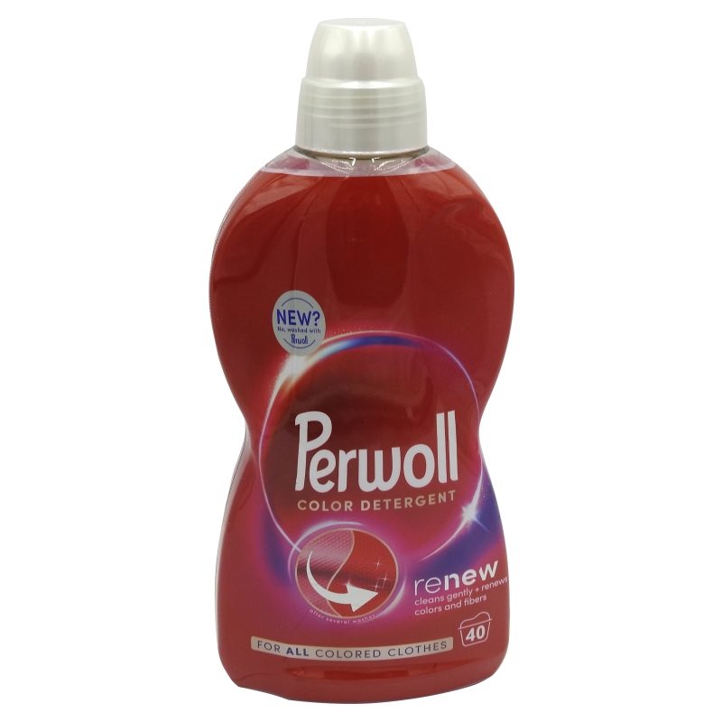 Detergent Lichid, Perwoll, 2 L Renew Color 40 spalari
