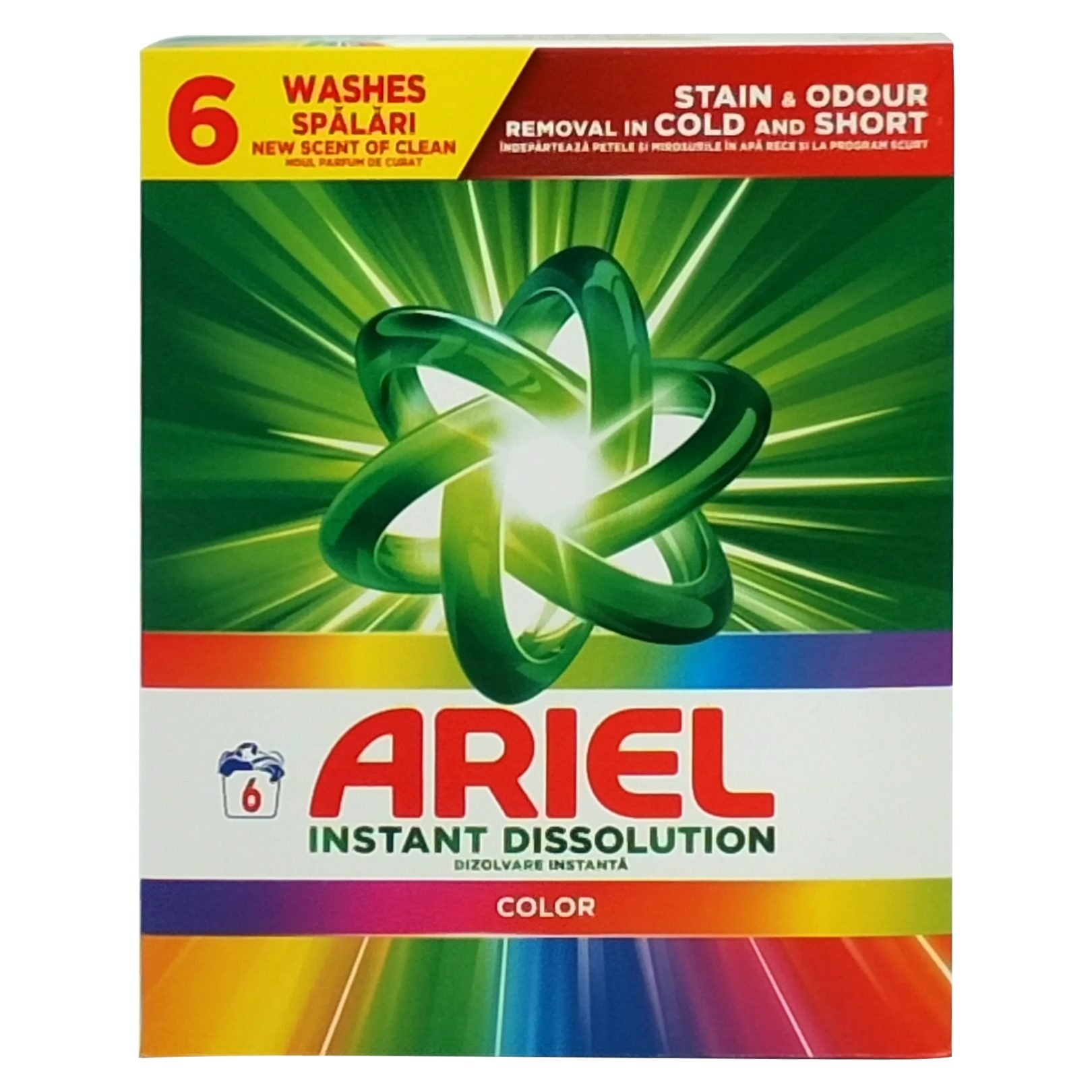Detergent pentru Rufe Automat, Ariel, 390 g Color 6 spalari