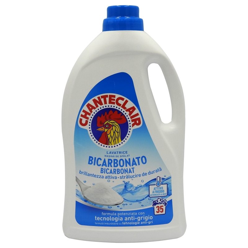 Detergent pentru Rufe, Chante Clair, 1.575 L Bicarbonat 35 spalari