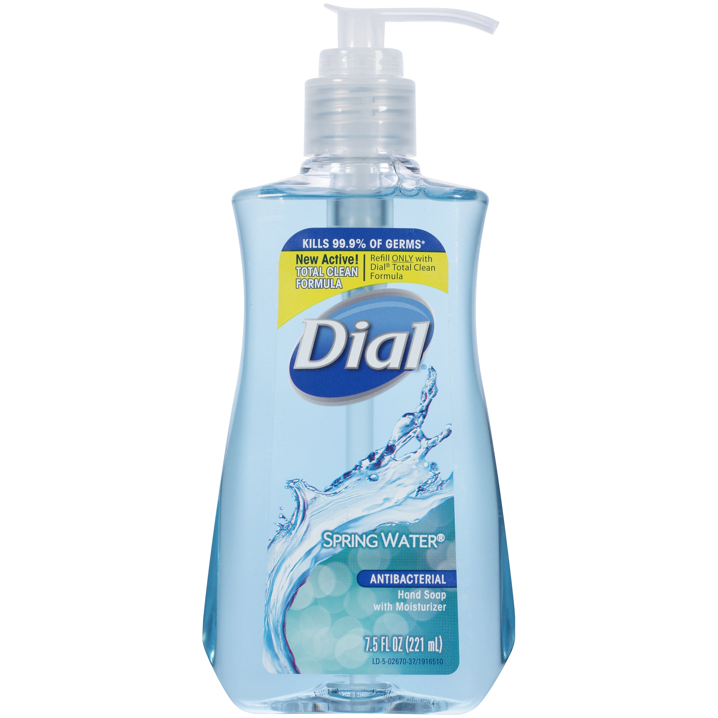 Dial, Antibacterial, Apă de izvor, Săpun lichid, Pentru mâini, 221 ml - Olmarkt