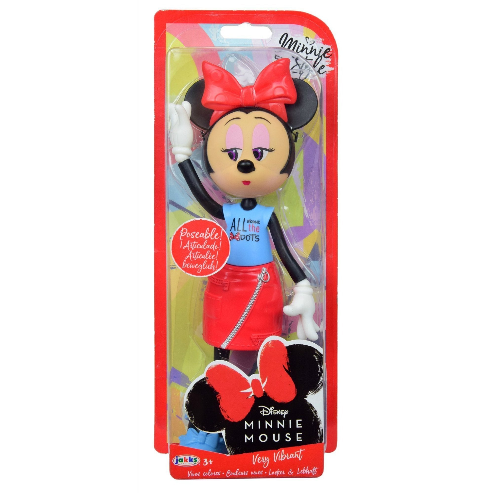 Disney, Minnie Mouse, Păpușă, Foarte vibrant, Pentru fete - Olmarkt