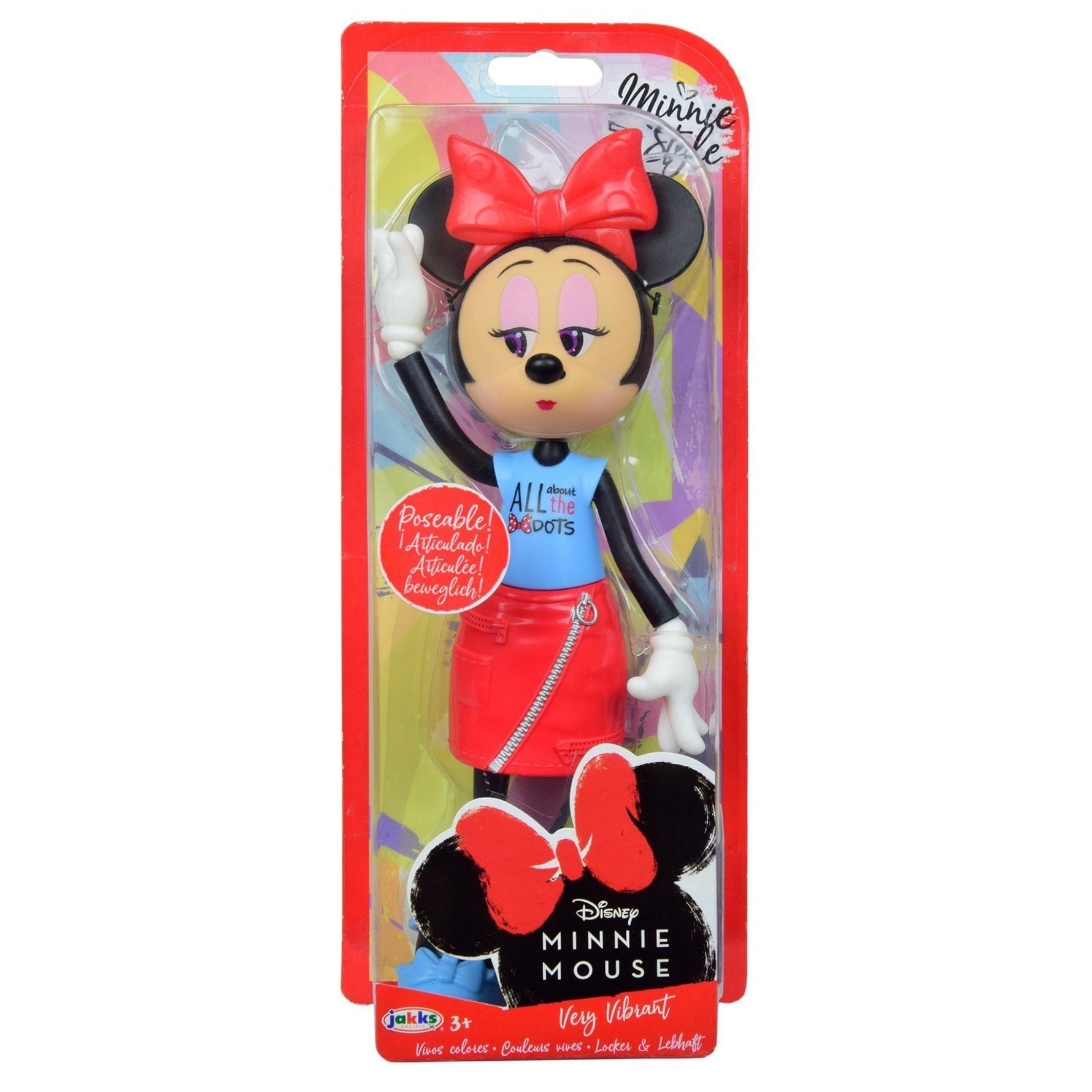 Disney, Minnie Mouse, Păpușă, Foarte vibrant, Pentru fete - Olmarkt