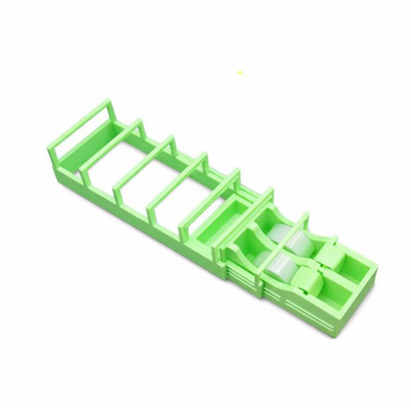Dispenser de Banda Adeziva, Flippy, Suport pentru Banda Adeziva pentru Birou, Scoala, din Plastic, 15,5 x 7,7 x 7,4 cm,