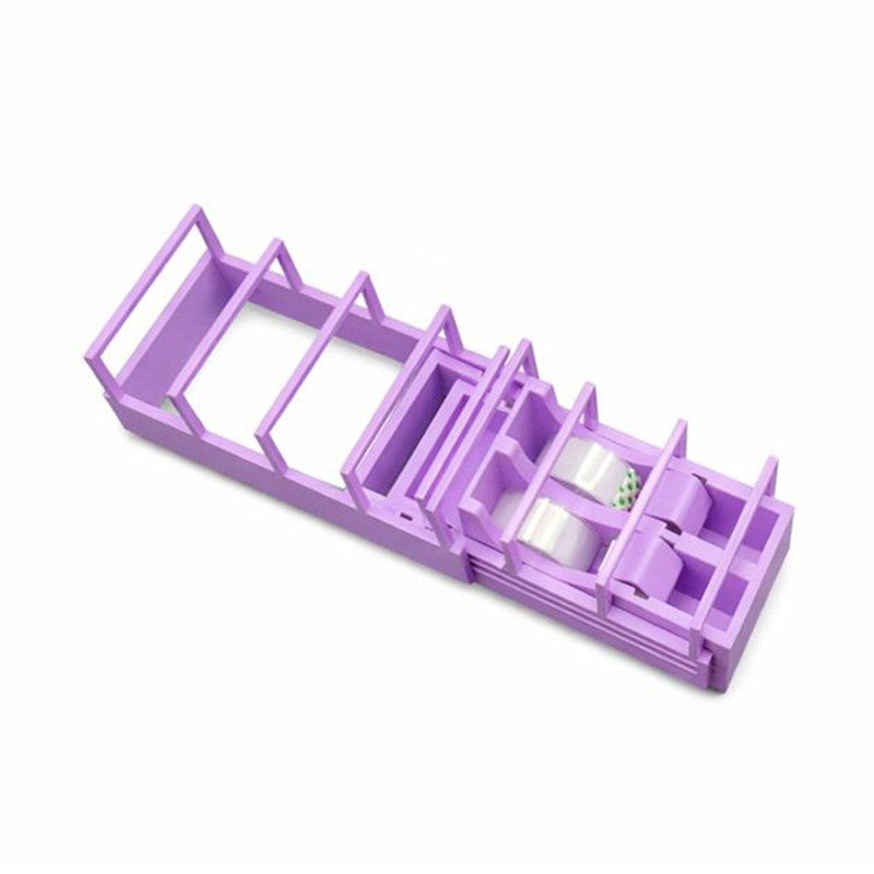 Dispenser de Banda Adeziva, Flippy, Suport pentru Banda Adeziva pentru Birou, Scoala, din Plastic, 15,5 x 7,7 x 7,4 cm,