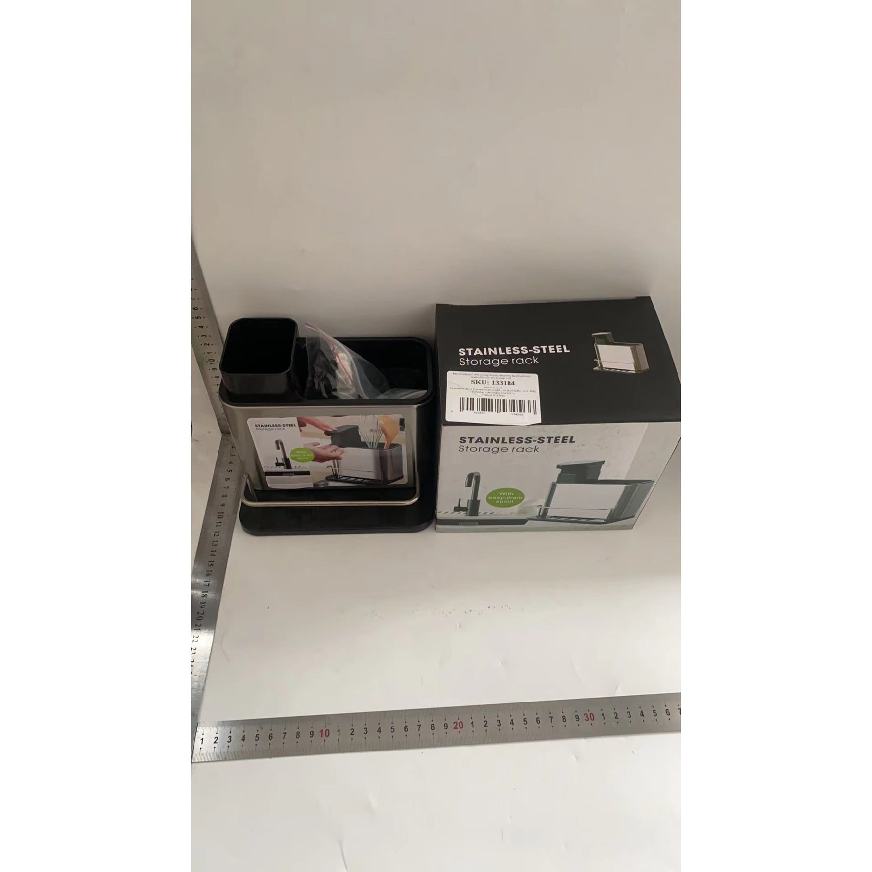 Dispenser Multifunctional, Flippy, Dozator pentru Detergent, pentru Sapun Lichid, Dezinfectant, cu Suport pentru