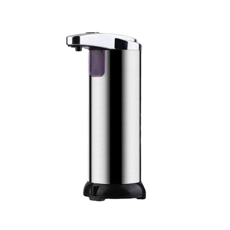 Dispenser pentru Sapun Lichid/Dezinfectant, Flippy, cu Senzor Infrarosu de Miscare, din Otel Inoxidabil, 250 ml, 19 x