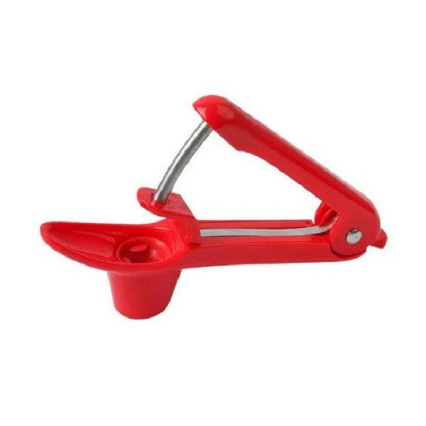 Dispozitiv de Scos Samburi, Flippy, Manual, cu 1 Gaura, pentru Cirese/Masline, 20.5 x 3.8 x 13 cm, din ABS+Otel