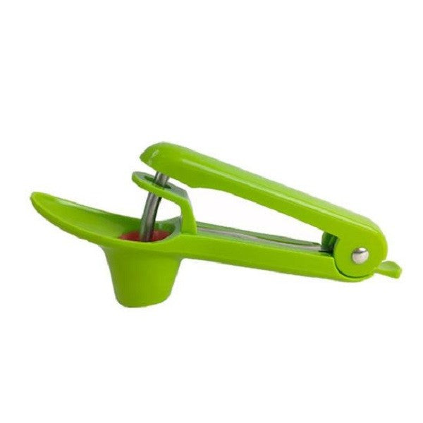 Dispozitiv de Scos Samburi, Flippy, Manual, cu 1 Gaura, pentru Cirese/Masline, 20.5 x 3.8 x 13 cm, din ABS+Otel