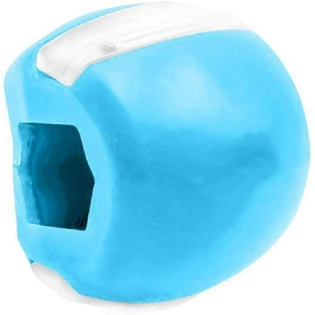 Dispozitiv de Tonifiere Faciala, Flippy, din Silicon, Corectare Mandibula/Maxilar, Albastru