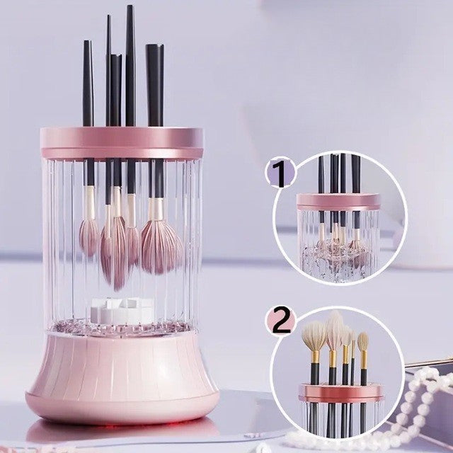 Dispozitiv Portabil de Curatare a Pensulelor de Machiaj, Flippy, pentru Pensule de Diferite Dimensiuni, 5V, 7000RPM,